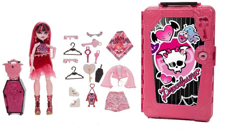 Mattel MONSTER HIGH SKULLTIMATE SECRETS Drakulauros rinkinys (JDR50)