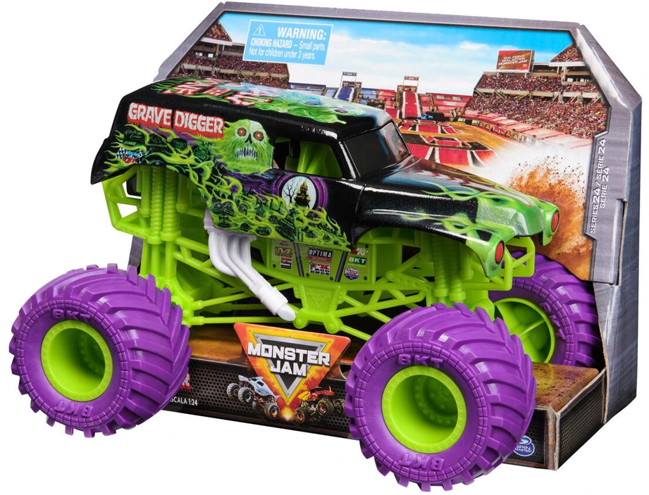 „Monster Jam“ – 1:24 die-cast – kapų kasėjas (6074256)