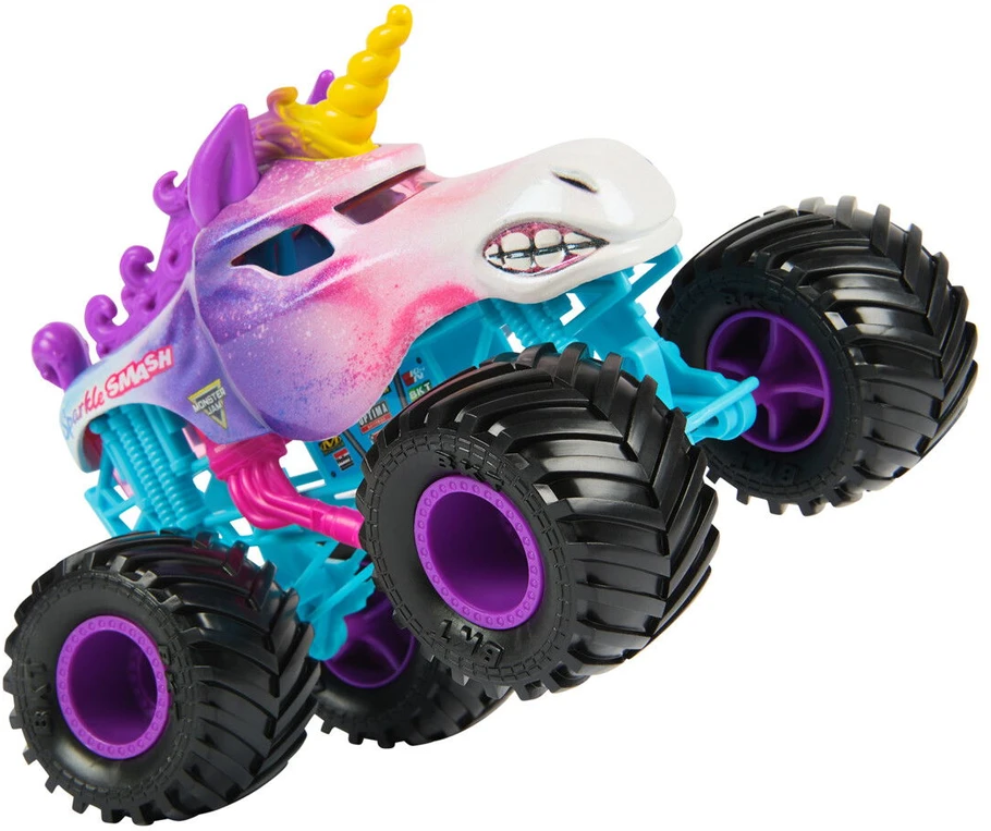 „Monster Jam“ – 1:24 mastelio liejinys – Blizgantis daužymas (6075416)