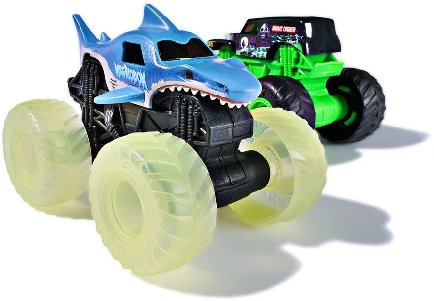 Monster Jam - 1:43 šviečiančių lempučių 2 vnt. pakuotė (6071482)