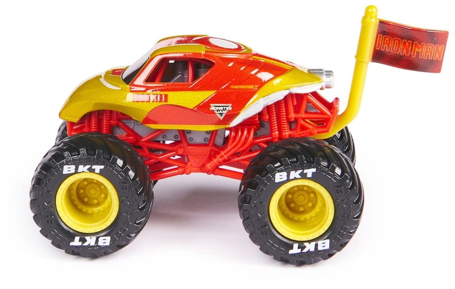 „Monster Jam“ – 1:64 „Marvel“ vienetų pakuotė – Geležinis žmogus (6071332)