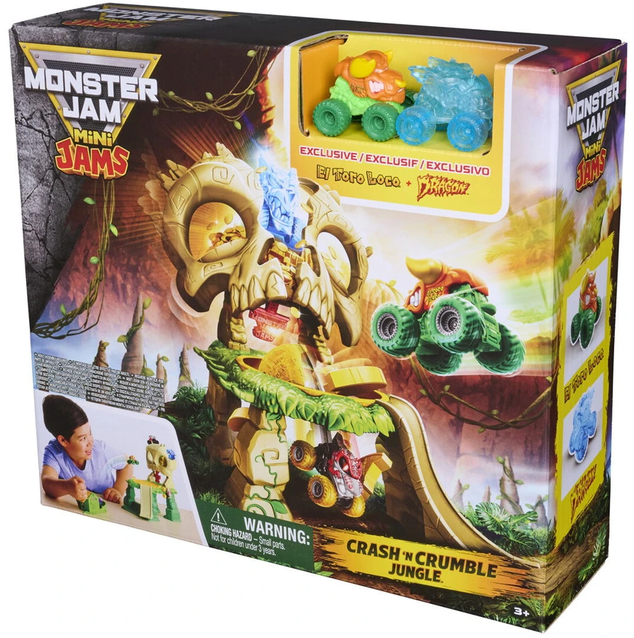 „Monster Jam“ – „Mini Jam“ džiunglių žaidimų rinkinys (6074433)