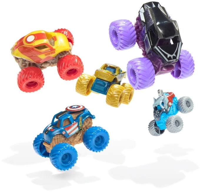 „Monster Jam Mini Jams Marvel“ 5 vnt. pakuotė (6075434)
