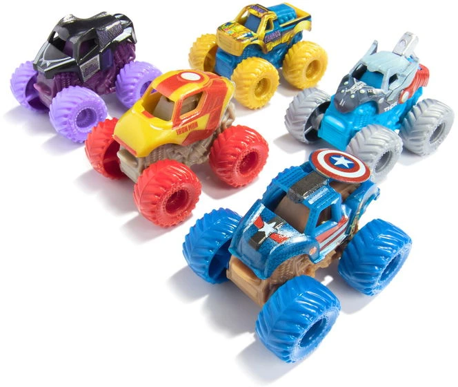 „Monster Jam Mini Jams Marvel“ 5 vnt. pakuotė (6075434)
