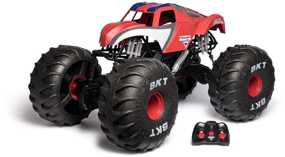 Nezatříděno MONSTER JAM R/C transporto priemonė Marvel Spiderman MEGA, 6070554