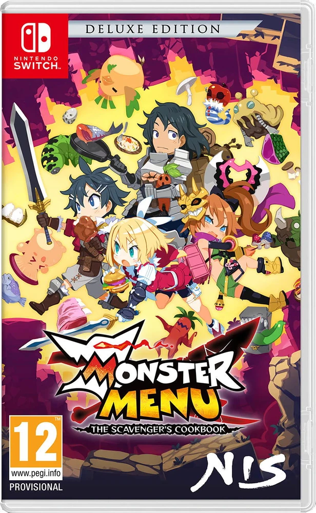 Monster „Monstrų meniu: šiukšlininko receptų knyga“ – „Nintendo Switch“