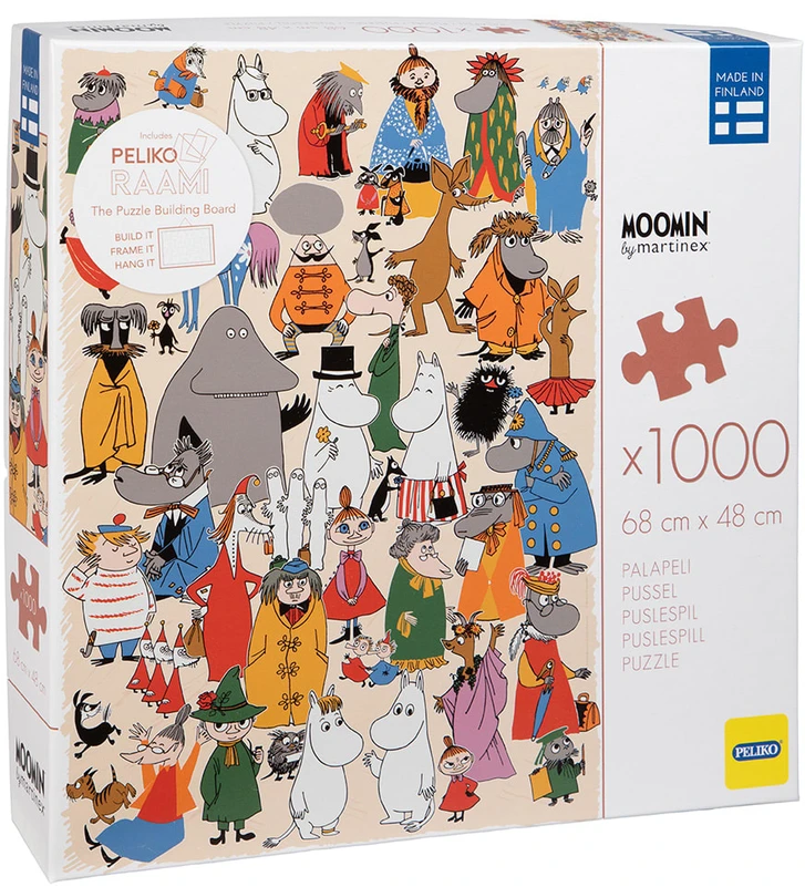 Muumi Moomin Muminas - Dėlionė 1000 detalių Klasės paveikslėlis (40855856)