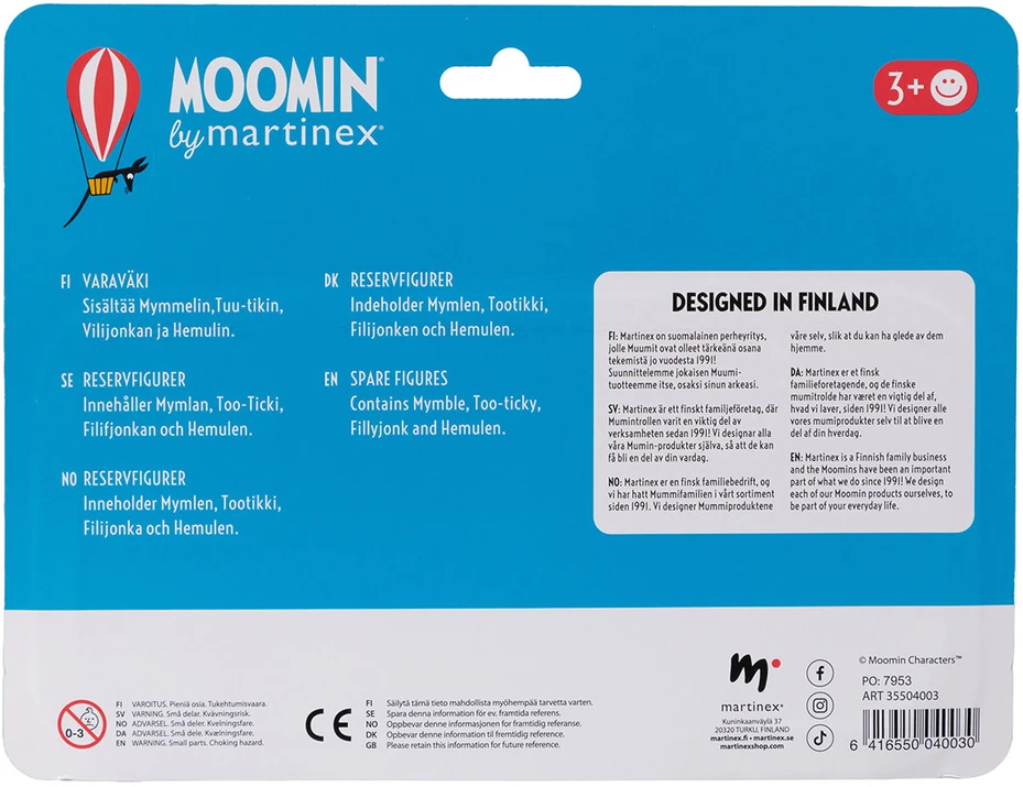 Moomin Muminas - Muminvalio personažai 1 (35504003)