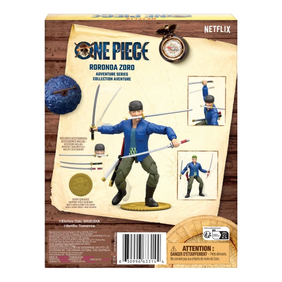 Mooseone Piece „One Piece“ – 15 cm veiksmo figūrėlė – Zoro (20471)