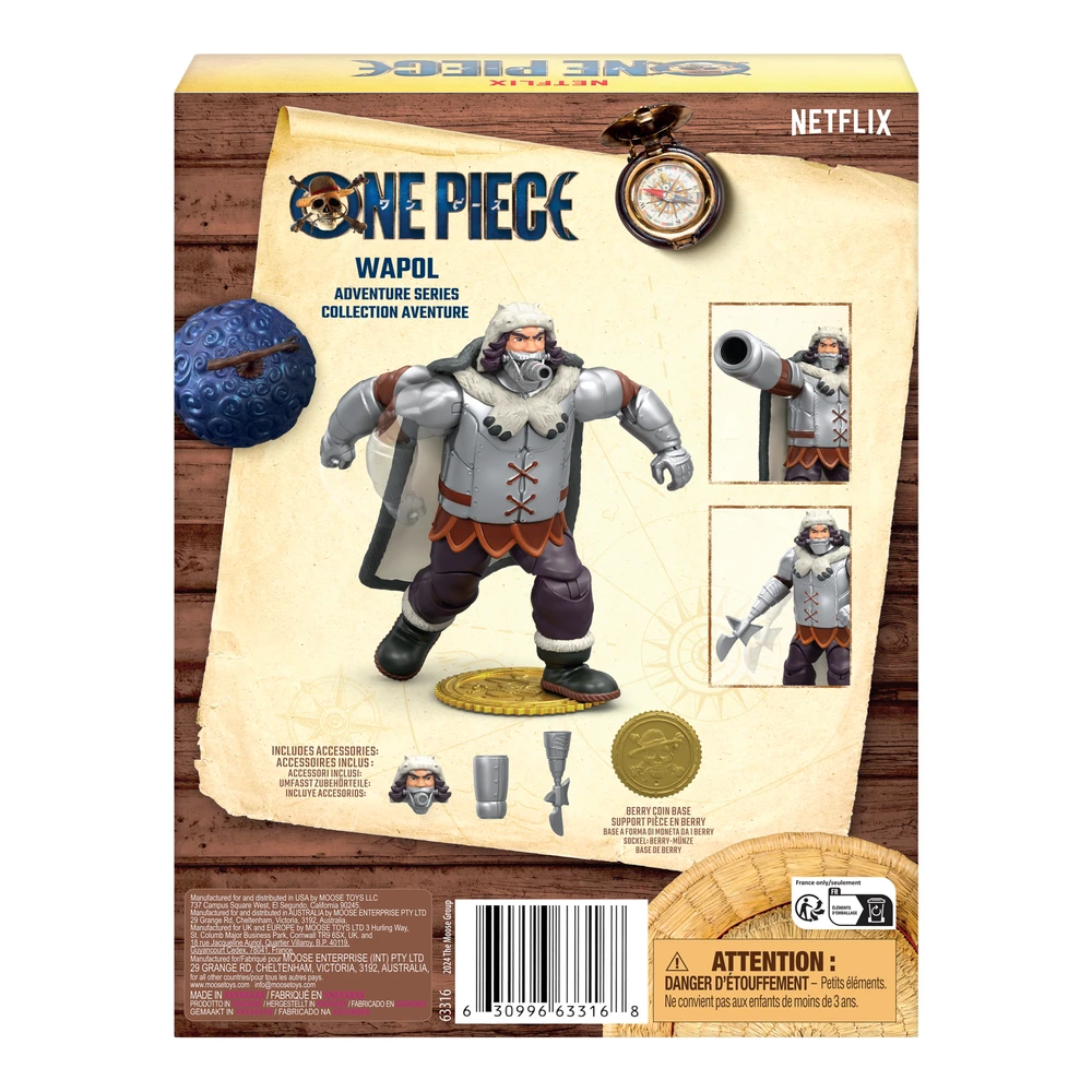 Mooseone Piece „One Piece“ – 15 cm veiksmo figūrėlė – Wapol (20742)