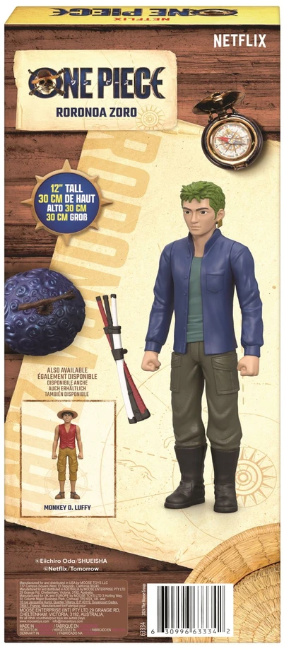 Mooseone Piece „One Piece“ – didelė veiksmo figūrėlė Zoro (20476)