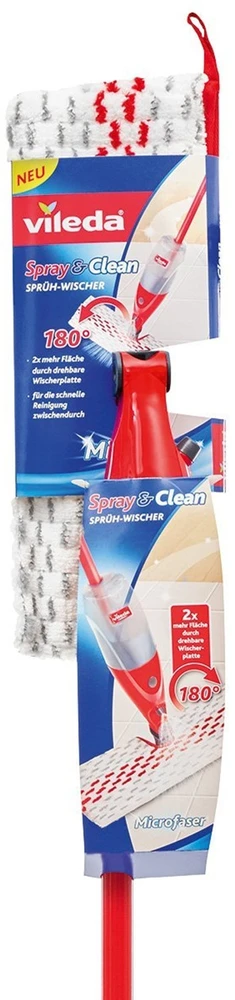 Grindų valymo šepetys su purkštuku Vileda 1-2 SPRAY MAX