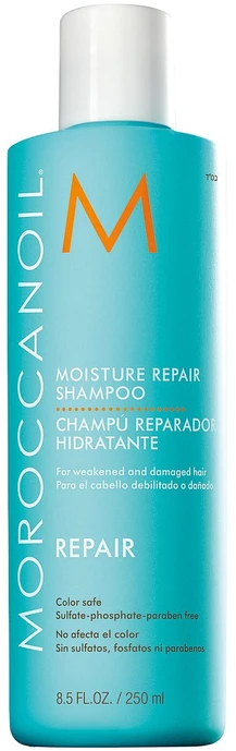 Šampūnas pažeistiems plaukams Moroccanoil Moisture Repair, 250 ml