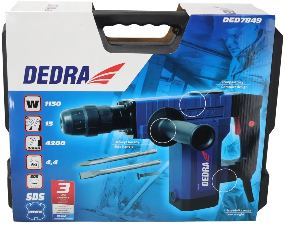 Dedra Kujis SDS MAX 1150W 15J