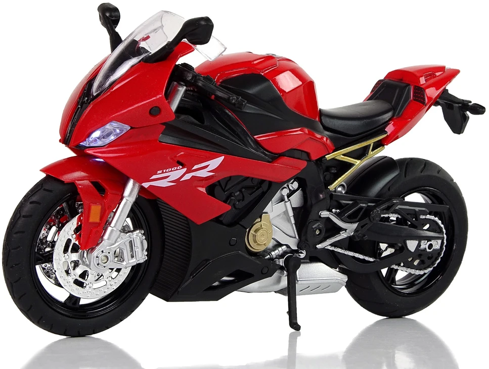 Lean Cars Motociklo modelis BMW S1000RR su garsais ir šviesomis