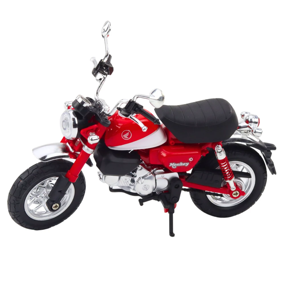 Lean Toys RETRO MOTORCYCLE CLASSIC METAL Raudonas 1:12