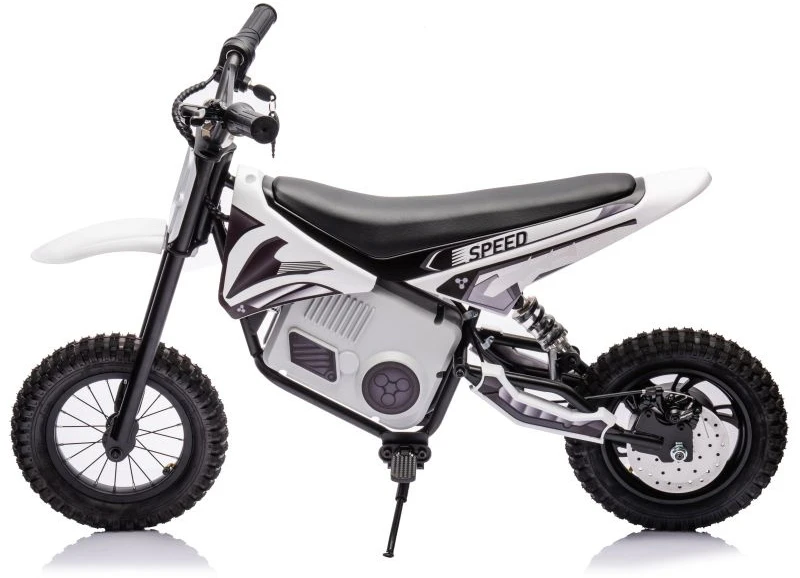 Elektrinis krosinis motociklas Lean Cars A9901, baltas