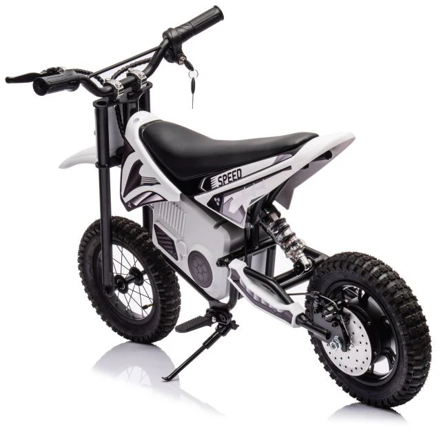 Elektrinis krosinis motociklas Lean Cars A9901, baltas