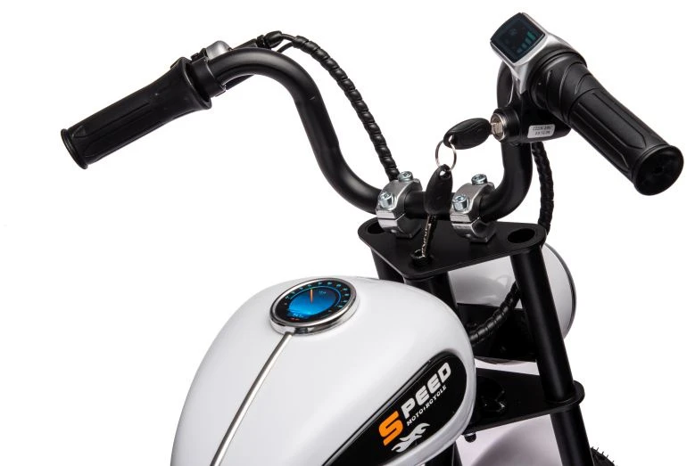 Lean Cars Akumuliatorinis motociklas A9902 36V Baltas