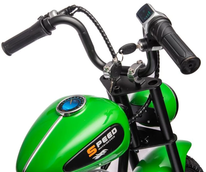 Lean Cars Akumuliatorinis motociklas A9902 36V Žalias
