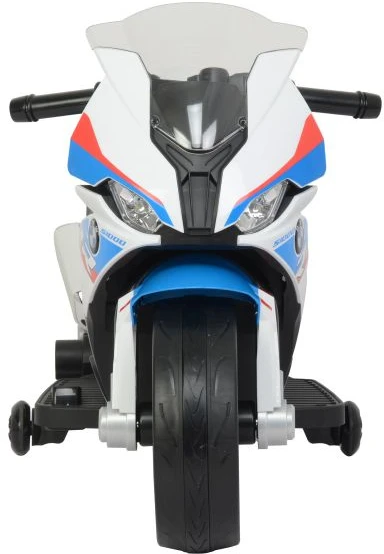 Elektromobilis vaikams Lean Cars BMW S1000RR 2156, baltas