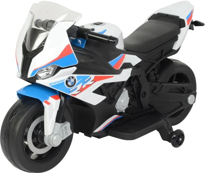 Elektromobilis vaikams Lean Cars BMW S1000RR 2156, baltas