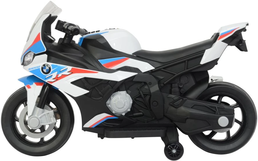 Elektromobilis vaikams Lean Cars BMW S1000RR 2156, baltas