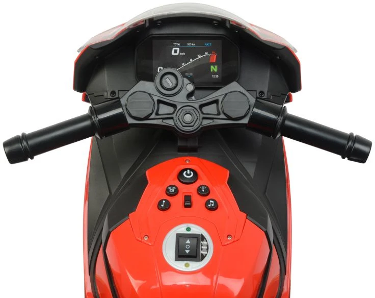 Elektromobilis vaikams Lean Cars BMW S1000RR 2156, raudonas
