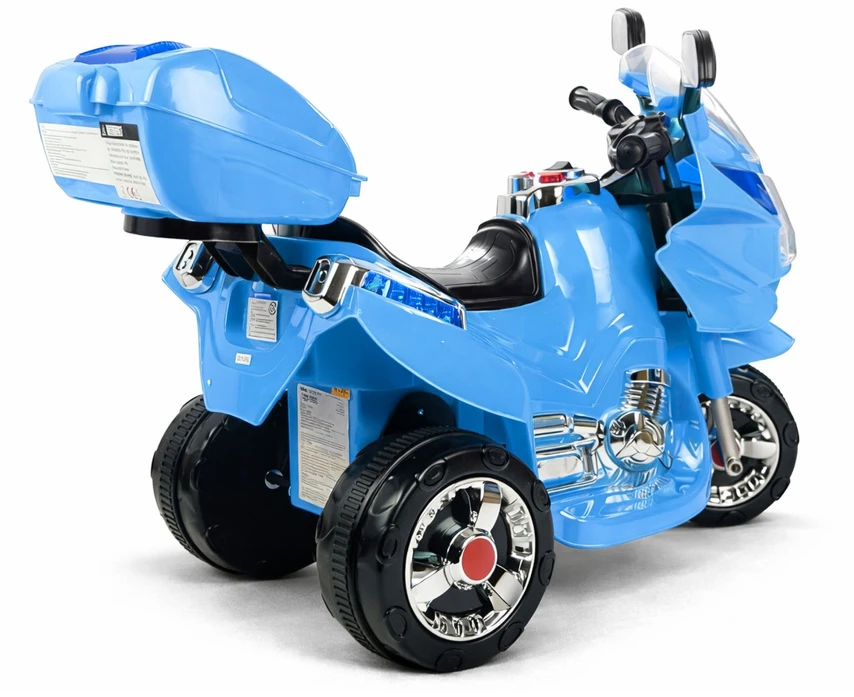 Lean Cars Elektrinis motociklas vaikams HC8051, mėlynas