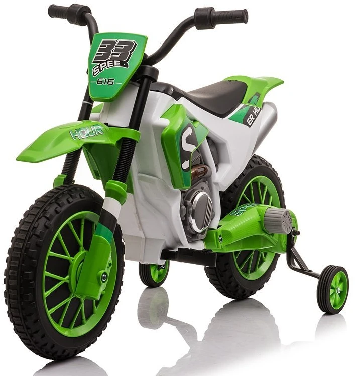 Lean Cars Elektrinis motociklas vaikams XMX616, žalias