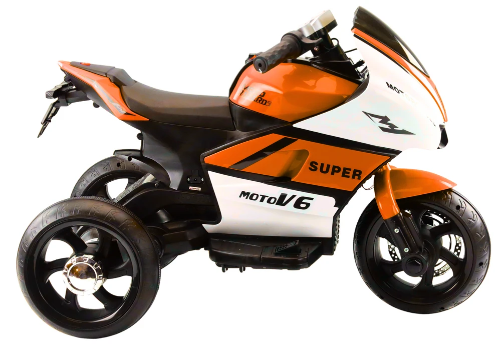 Lean Cars Elektrinis motociklas vaikams Moto V6 HT-5188, oranžinis