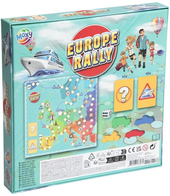 Moxy - Stalo žaidimas „Europa Rally“ (300092)
