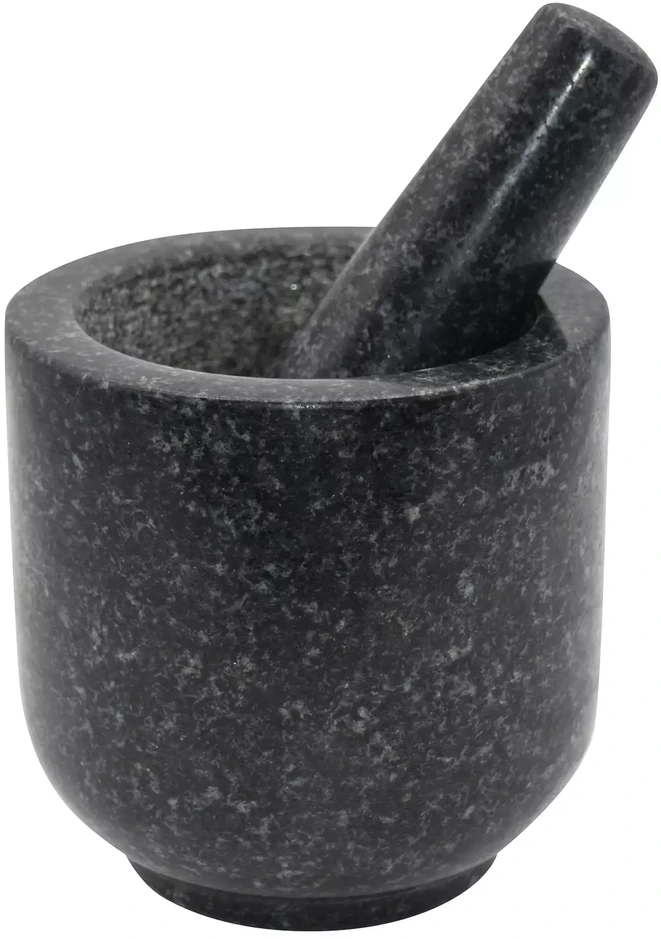 King Hoff Moździerz Skiedinio, granito rinkinys po 2, skersmuo 15,5cm kinghoff