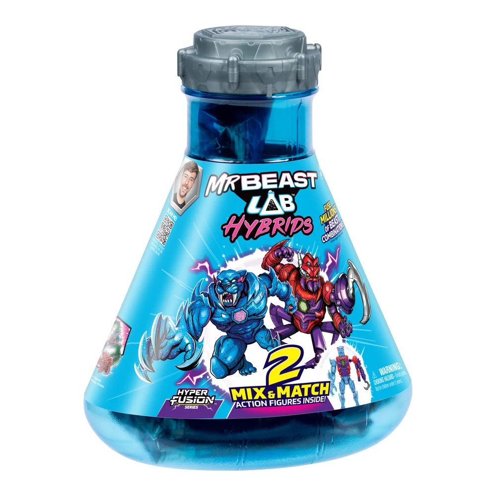 Mr Beast Lab „MrBeast Lab“ – hibridinės figūrėlės – 2 vnt. (20442)