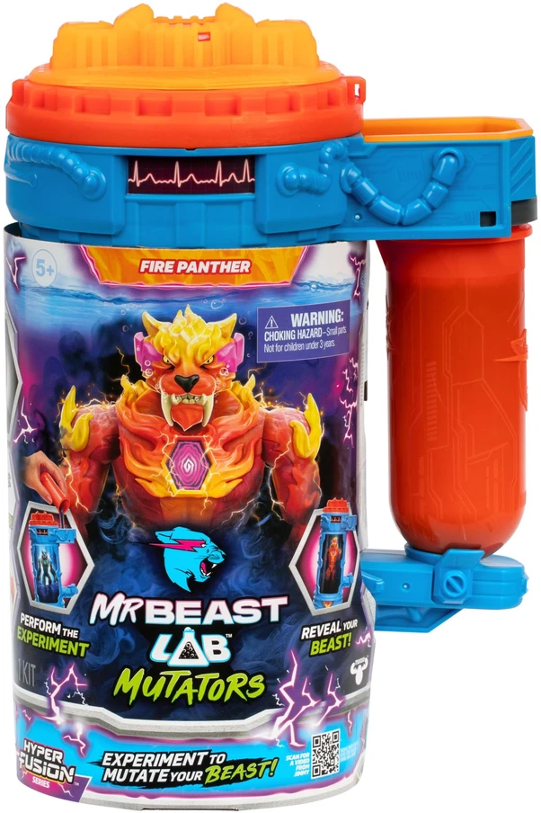Mr Beast Lab Pono Žvėries laboratorija – Mutatoriai, Mutacijų kameros Liepsnos Pantera (20427)