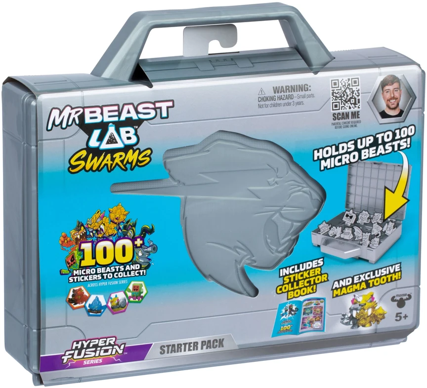 Usorteret Mr Beast Lab Pono Žvėrių Laboratorija – Swarms Fusion dėklas (20421)