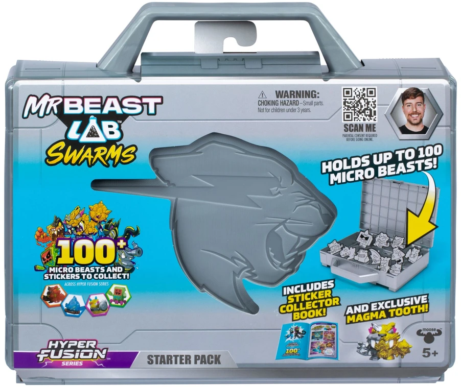 Usorteret Mr Beast Lab Pono Žvėrių Laboratorija – Swarms Fusion dėklas (20421)