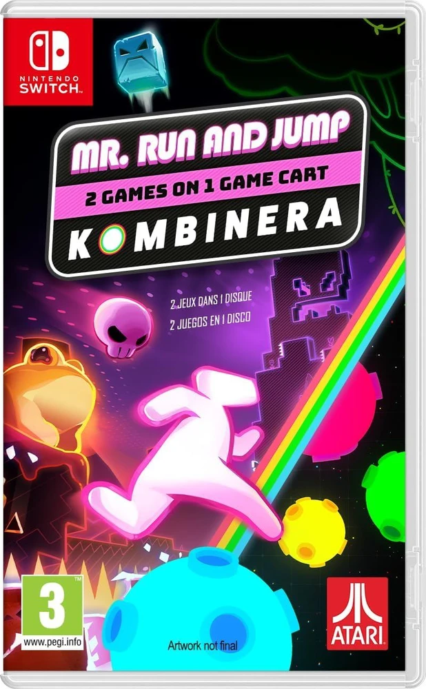 Mr. Ponas bėgimas ir šokinėjimas + Kombinera Adrenaline – Nintendo Switch