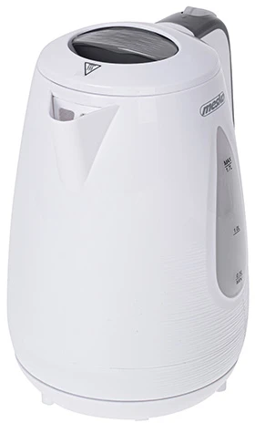 Mesko | Virdulys | MS 1261g | Electric | 2200 W | 1.7 L | Polypropylene | 360° rotational base | Pilkas