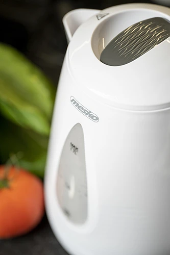 Mesko | Virdulys | MS 1261g | Electric | 2200 W | 1.7 L | Polypropylene | 360° rotational base | Pilkas