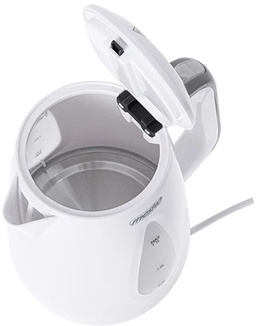 Mesko | Virdulys | MS 1261g | Electric | 2200 W | 1.7 L | Polypropylene | 360° rotational base | Pilkas