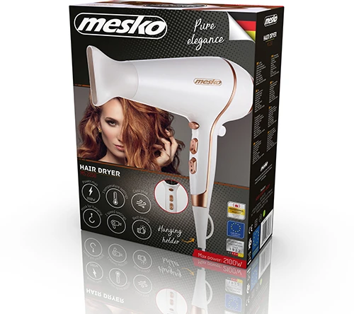 Plaukų džiovintuvas Dryer for hair Adler MESKO MS 2250 (2100W, baltos spalvos)