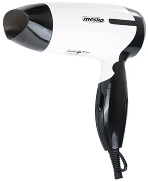 Mesko | Plaukų džiovintuvas | MS 2262 | 1000 W | Number of temperature settings 2 | Juodas/Baltas