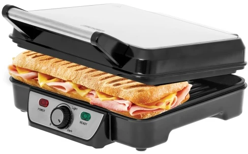 Mesko | Grilis | MS 3050 | Contact grill | 1800 W | Juodas/Nerūdijantis plienas