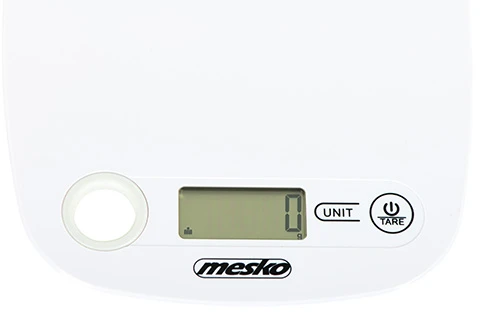 Mesko | Virtuvinės svarstyklės | MS 3159w | Maximum weight (capacity) 5kg | Graduation 1 g | Ekranas type LCD | Baltas
