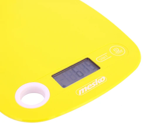 Virtuvinės svarstyklės Virtuvės svarstyklės Adler MESKO MS 3159y (geltonos spalvos)