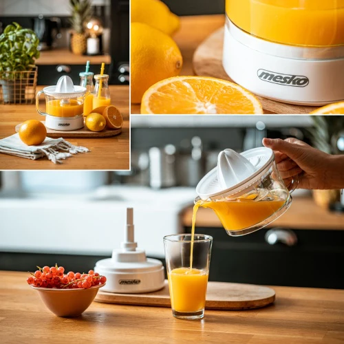 Sulčiaspaudė Mesko | Citrus Juicer | MS 4010 | Type Citrus juicer | Baltas | 40 W | Greičių skaičius 1