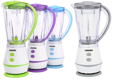 Mesko | MS 4060 | Stalviršis | 500 W | Stiklainio medžiaga Plastikas | Stiklainio talpa 1 L | Baltas/ pilkas