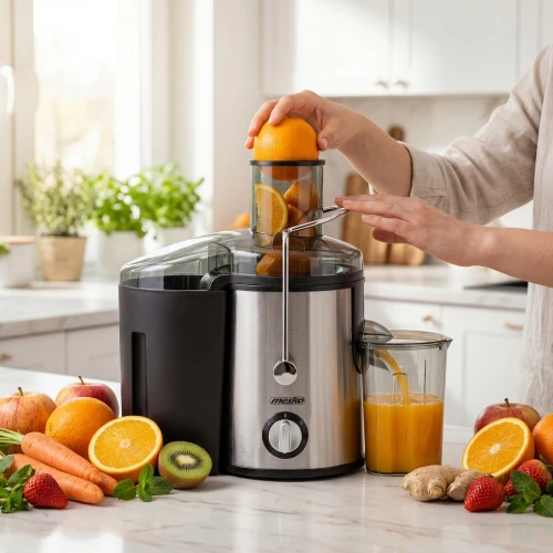 Sulčiaspaudė Mesko | Juicer | MS 4126b | Type Juicer maker | Nerūdijantis plienas | 600 W | Greičių skaičius 3