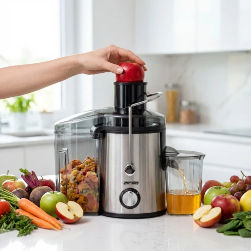 Sulčiaspaudė Mesko | Juicer | MS 4126b | Type Juicer maker | Nerūdijantis plienas | 600 W | Greičių skaičius 3